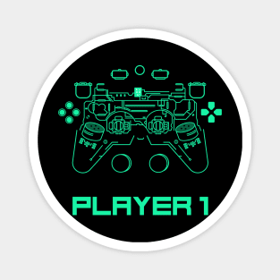 Player 1 Magnet